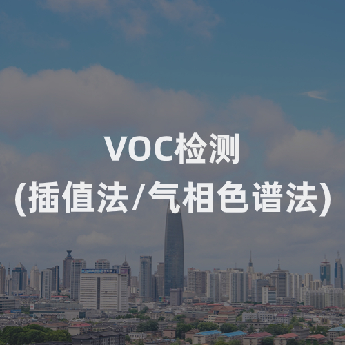 VOC检测(差值法/气相色谱法)
